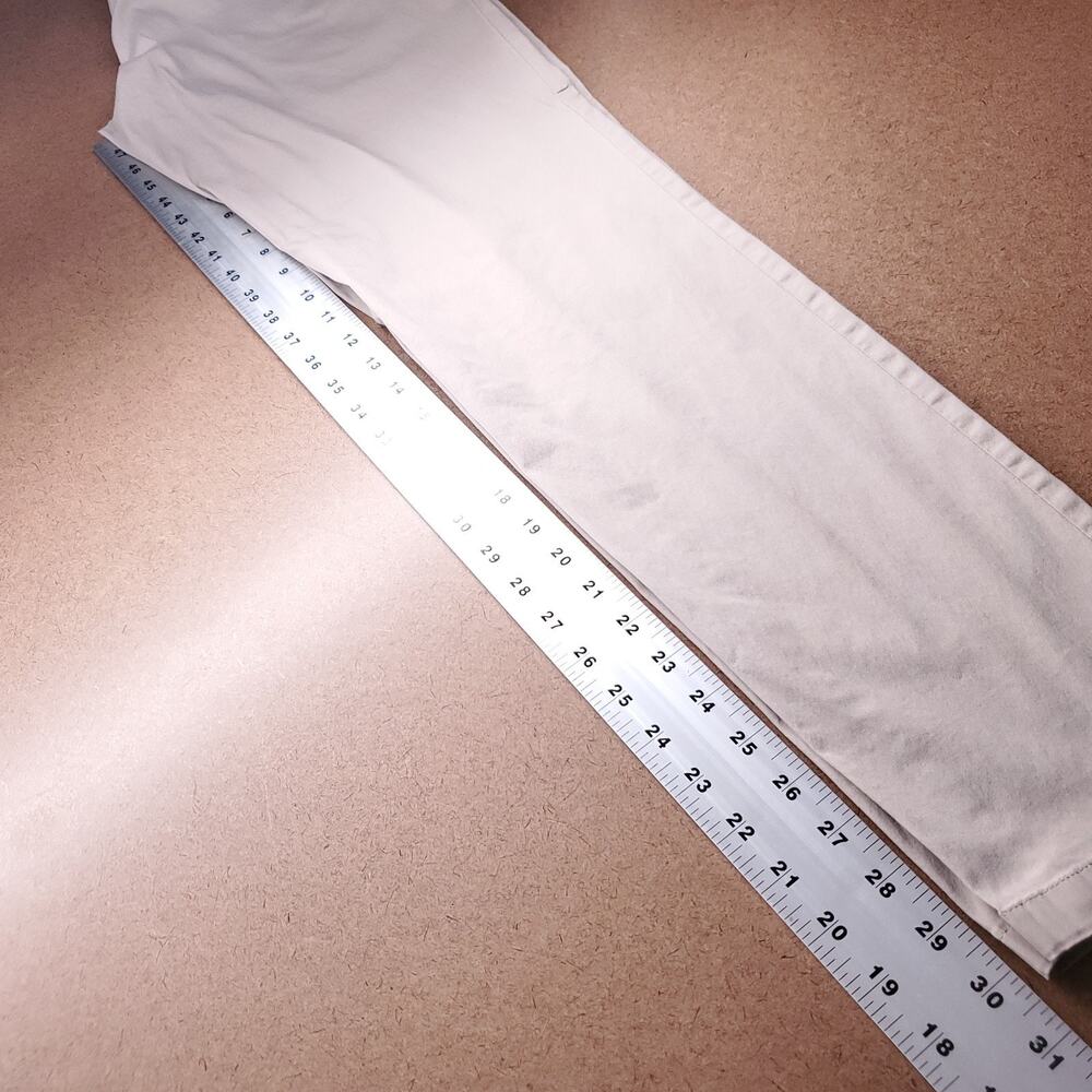 Birddogs Stretch Khakis Slim Fit Pants Men 30x32 Beige Stretch Zip Hip Pockets - Picture 5 of 9